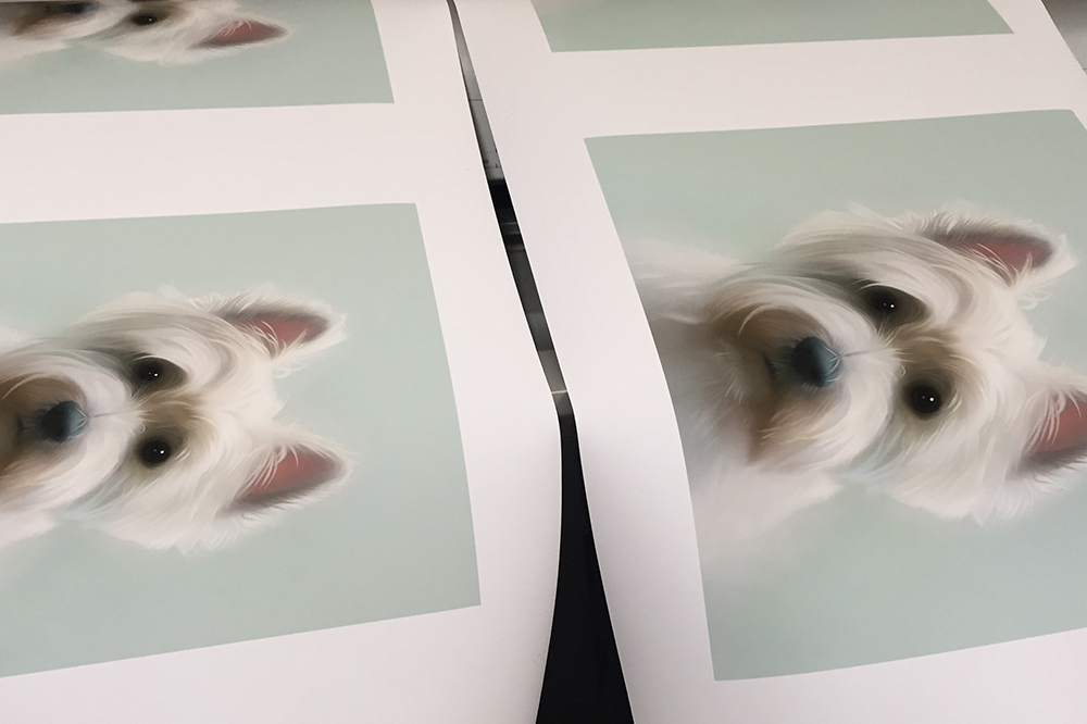 Giclee printing example